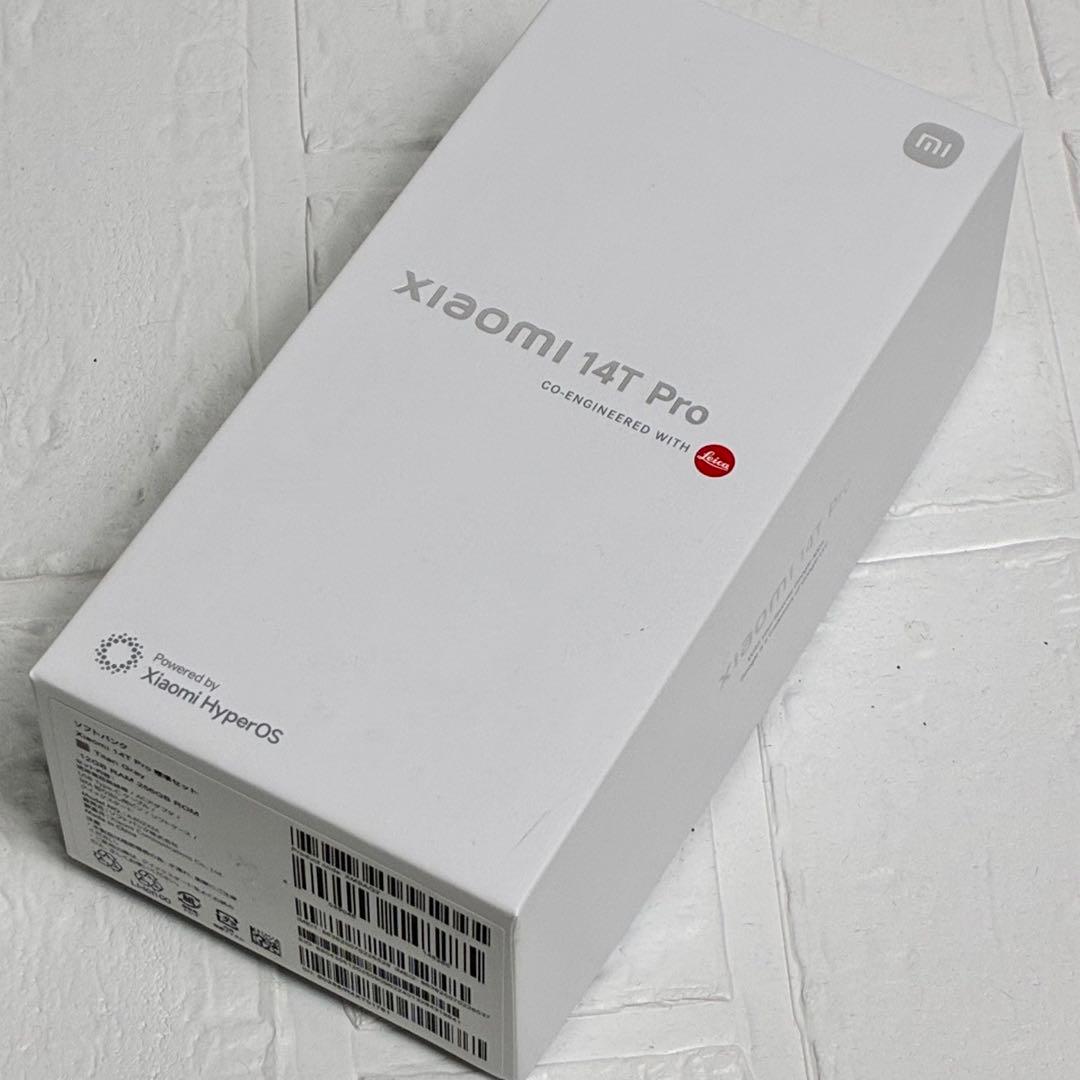 【新品】Xiomi 14T Pro チタングレー 256GB SIMフリー
