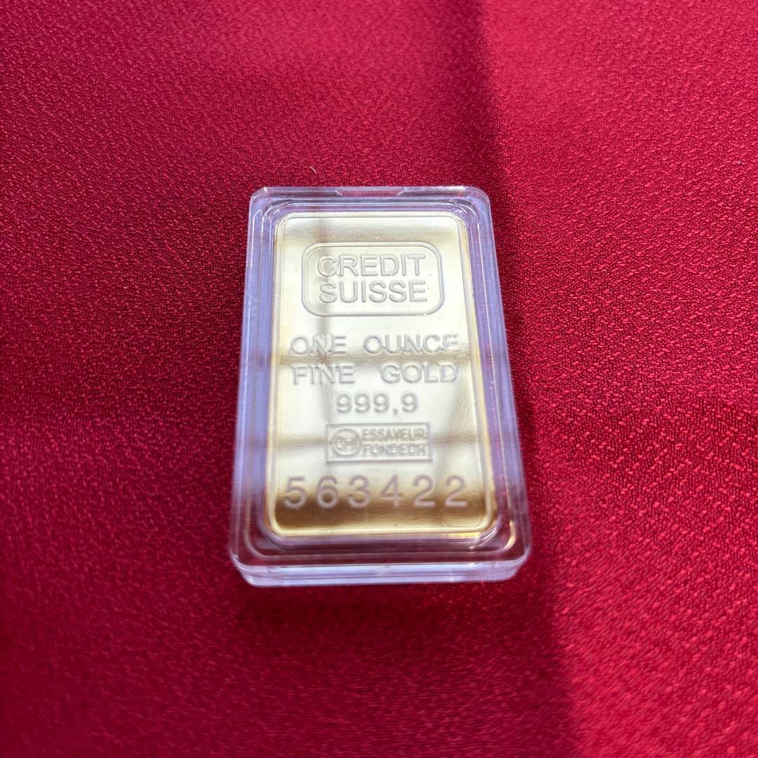 ひ*り様 ✨大好評✨レプリカ　最強金運仕事運　金　クレディ・スイス ゴールド イ