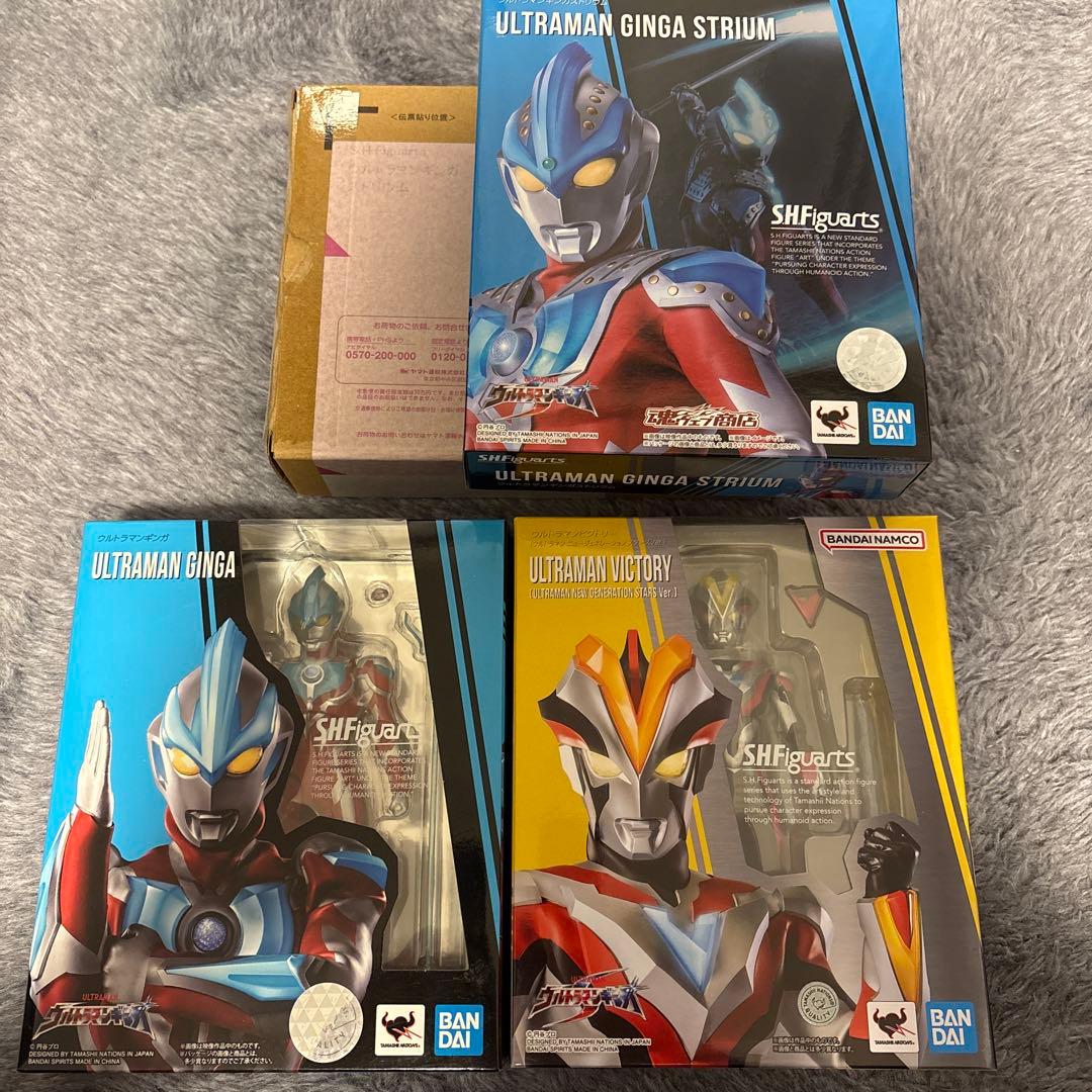 S.H.Figuarts ウルトラマンギンガ シリーズ3体セット