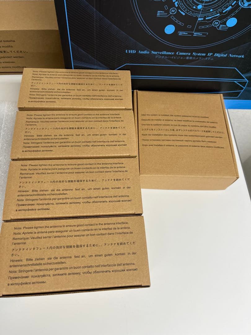 OOSSXX 4K 800万画素 防犯カメラセット