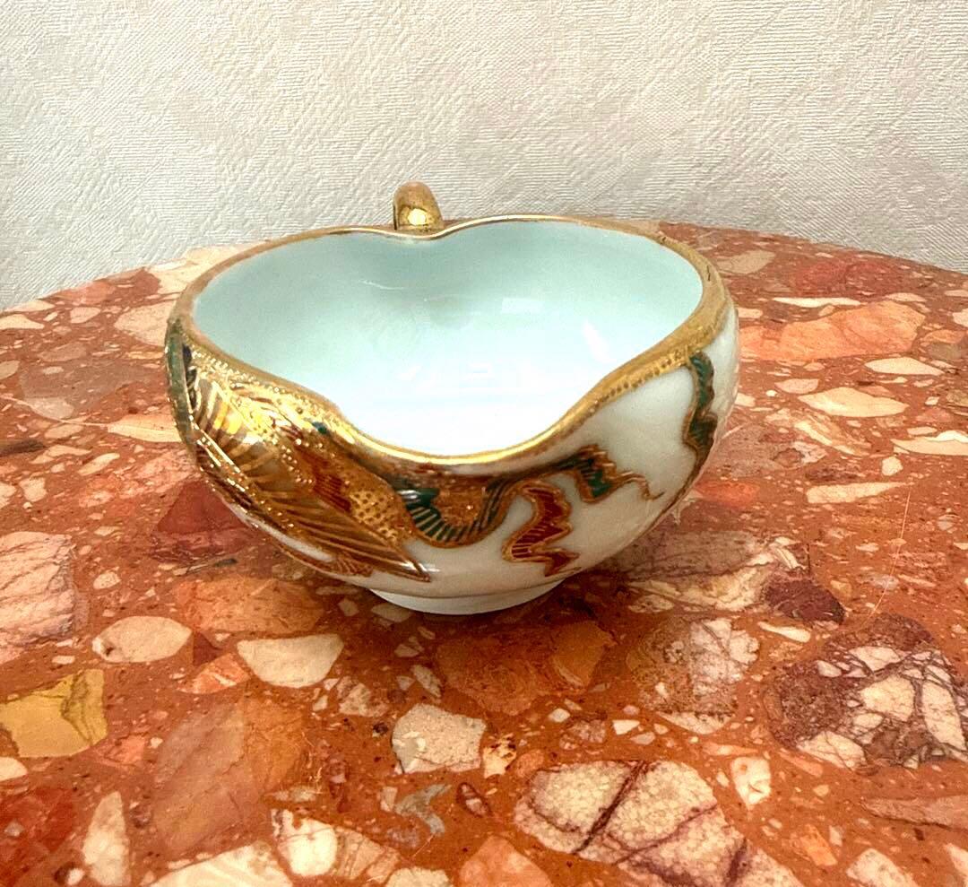 ☆高級アンティーク 骨董 茶器セット ぐい呑み 美品希少 金彩 清水焼き?!