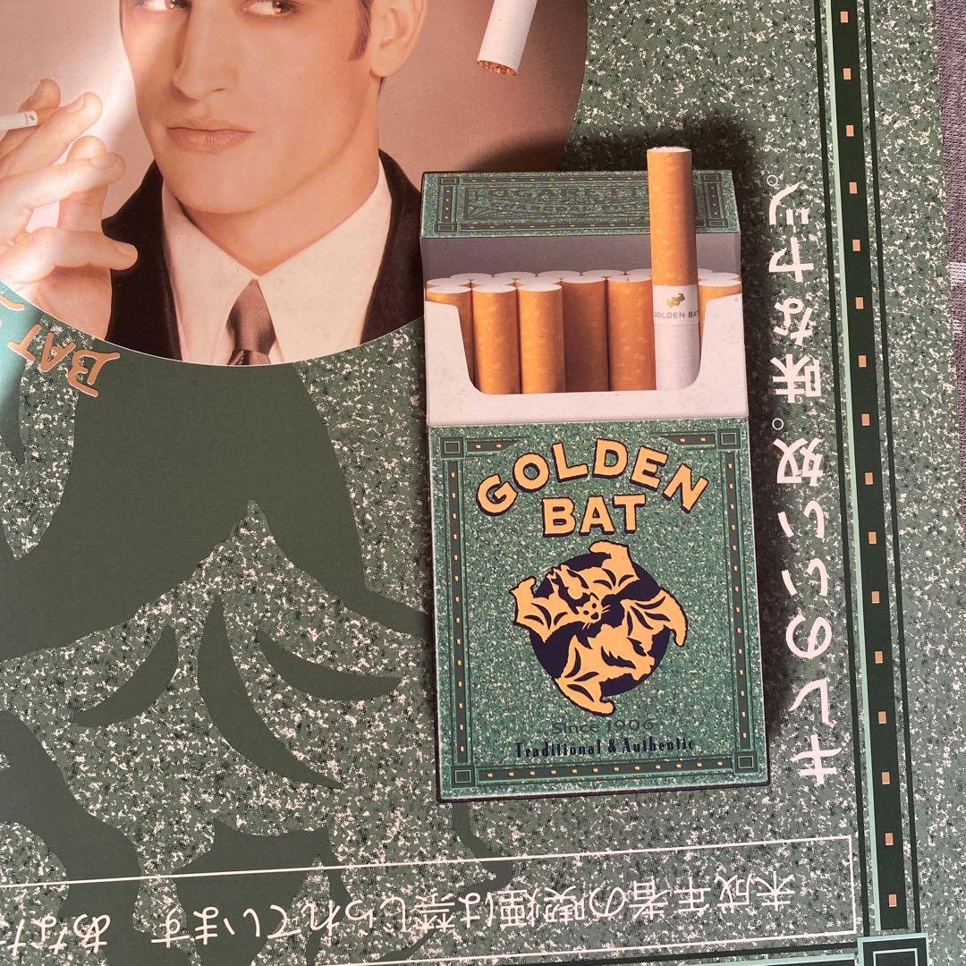 ゴールデンバット レア物　パネル　プラ看板　処分します