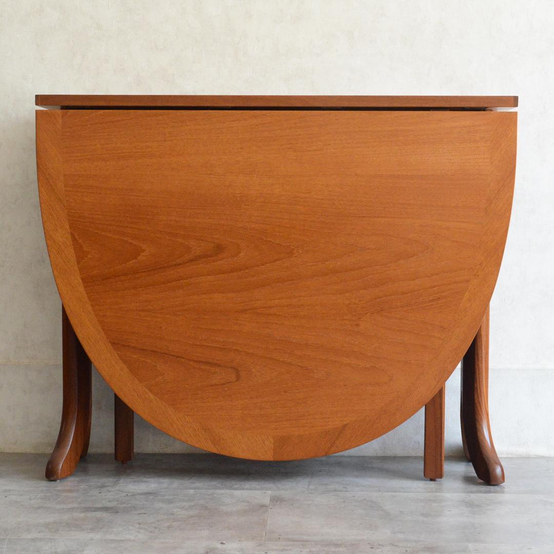 ParkerKnoll Nathan ゲートレッグ ダイニングテーブル オーバル