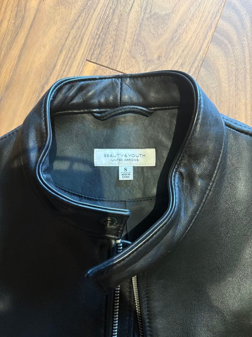 シープスキンシングルライダース　ユナイテッドアローズ　ビューティーアンドユース