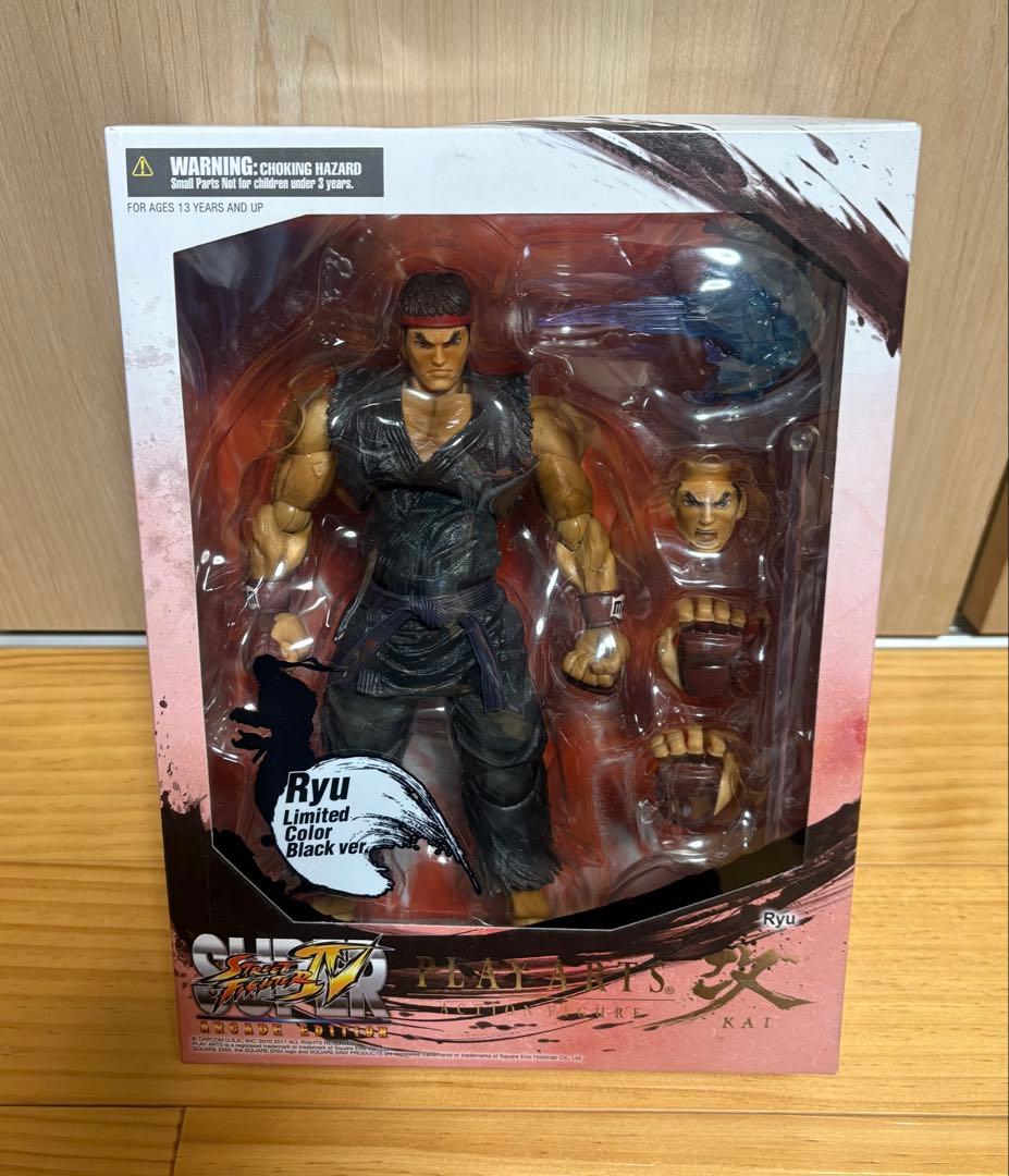 プレイアーツ改 スーパーストリートファイター4 リュウ ブラック ver.