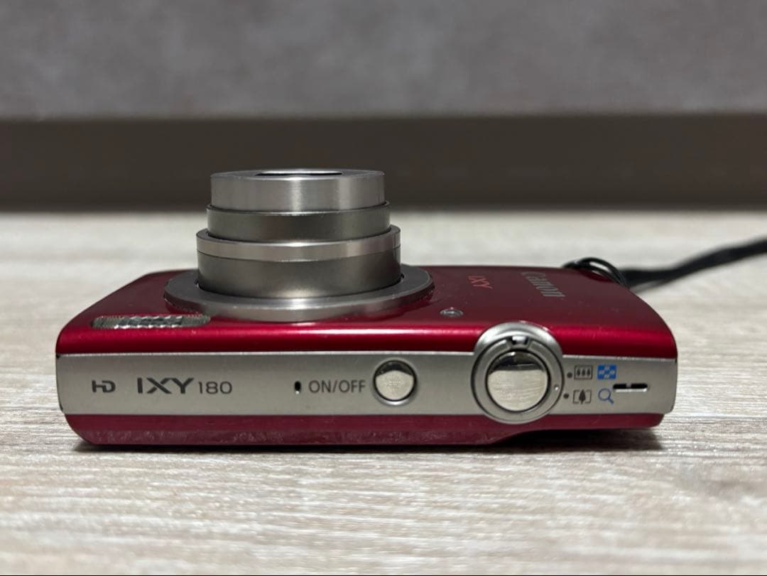 Canon IXY180レッドコンパクトデジタルカメラ
