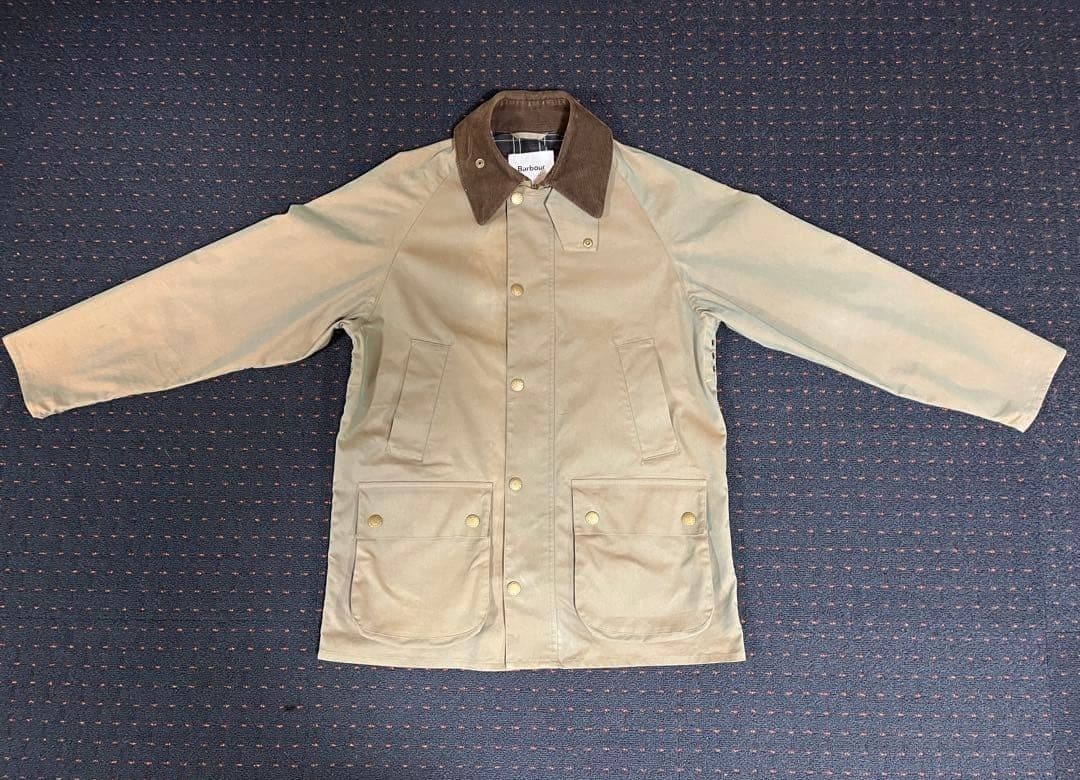 BEAMS F 別注バブアーBEDALE 玉虫色 38