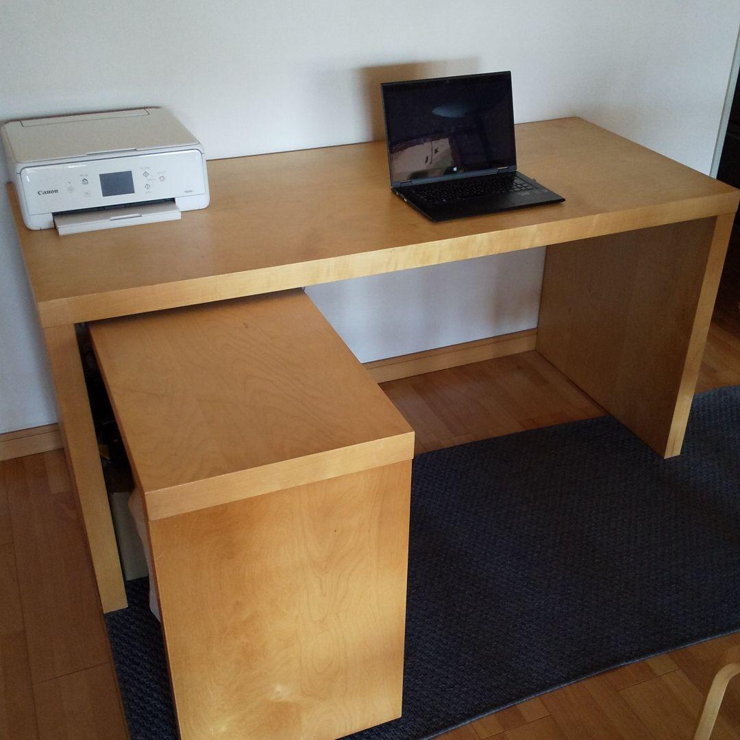【送料込み】イケア　ヨナス　サイドテーブル付きデスク