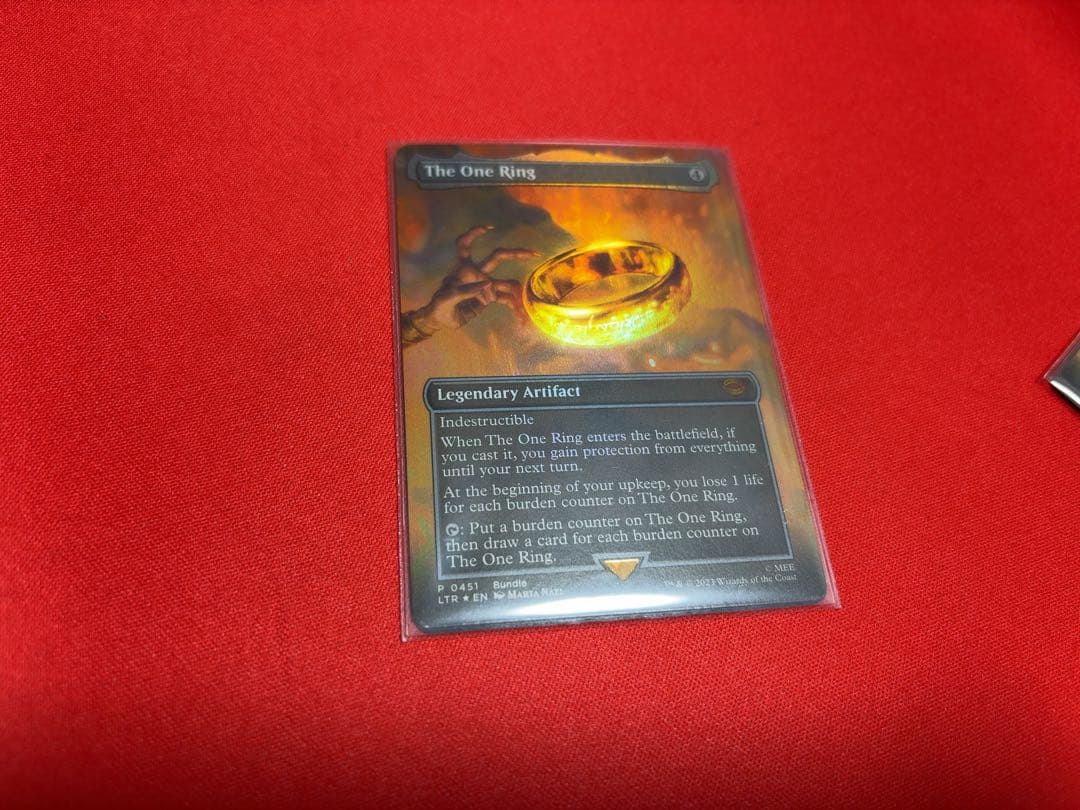 The One Ring 一つの指輪 foil
