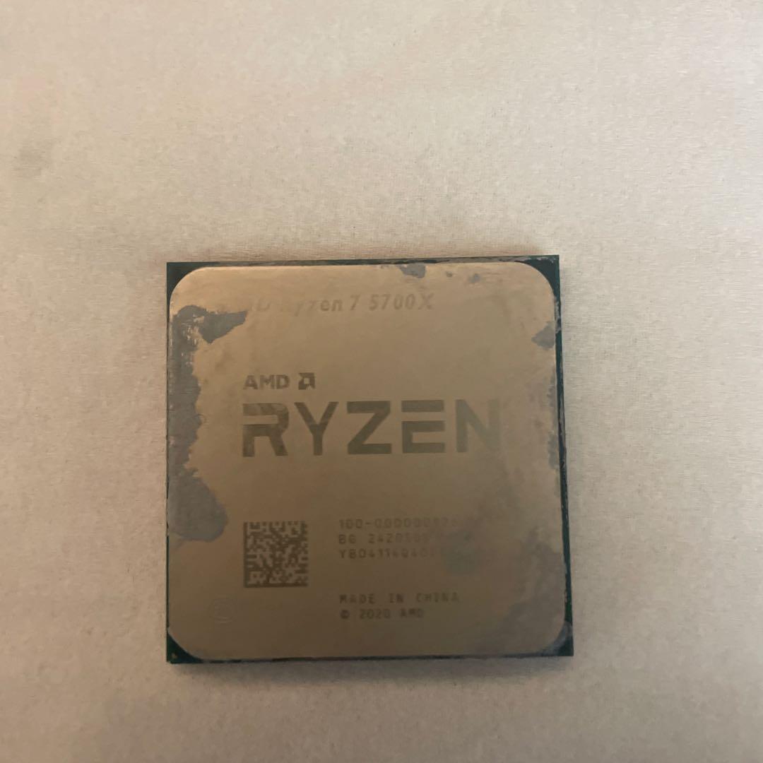 AMD Ryzen 7 5700x ジャンク