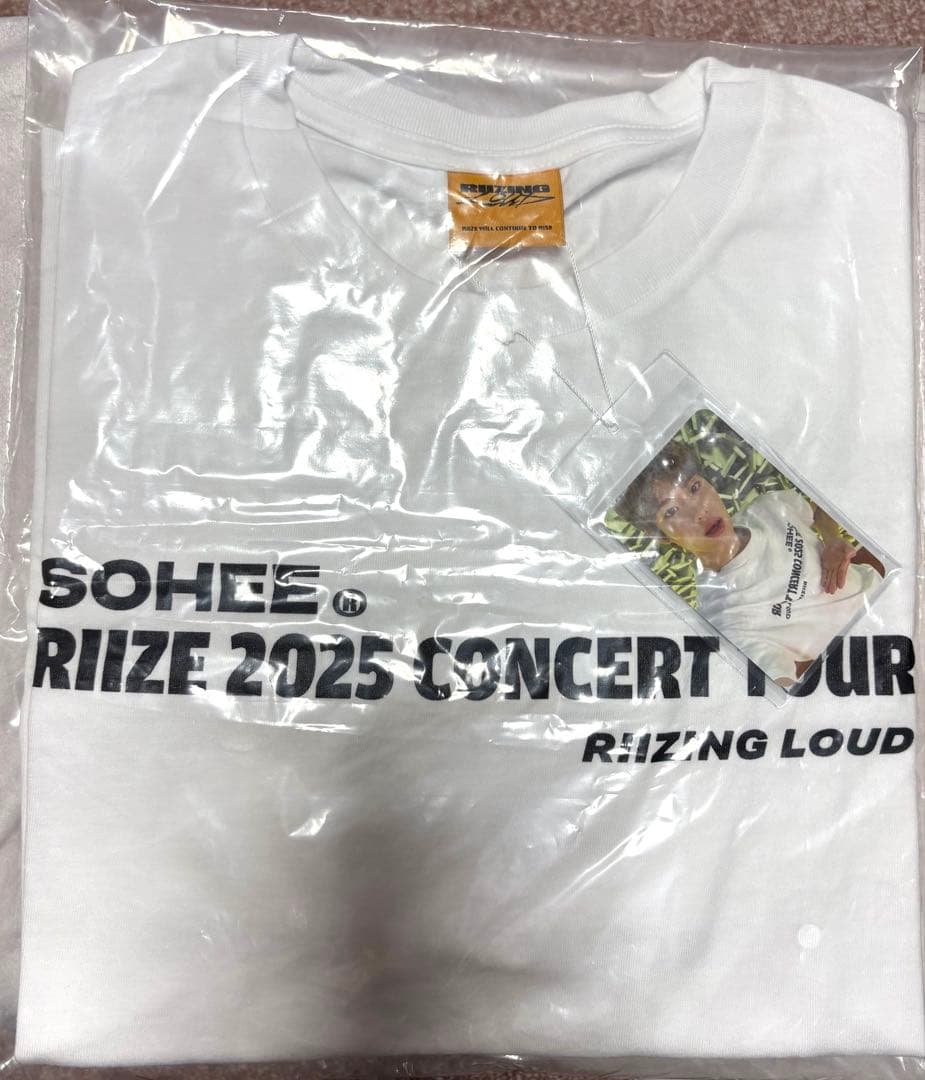 ソヒ RIIZING LOUD RIIZE ソウルコン Tシャツ 白 ホワイト