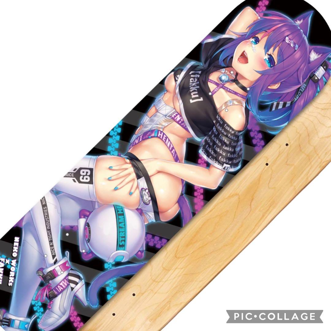 FAKKU x Projekt Melody スケートボード デッキのみ さより