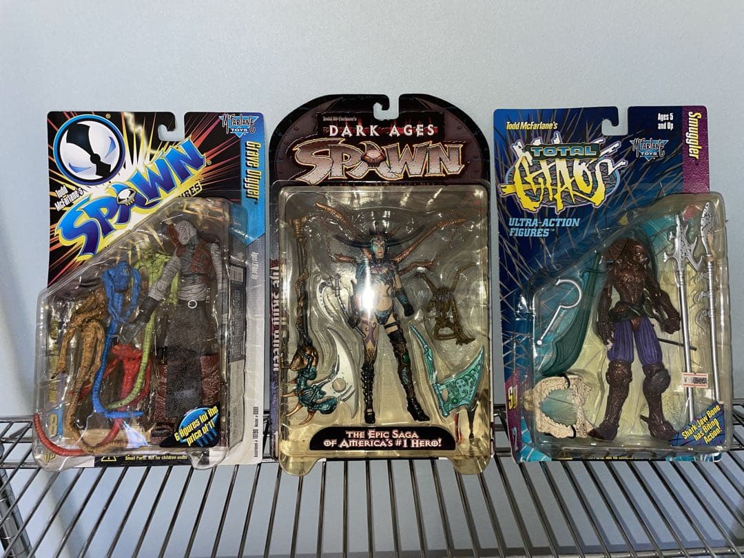 Spawn Dark Ages Chaos フィギュア3個セット