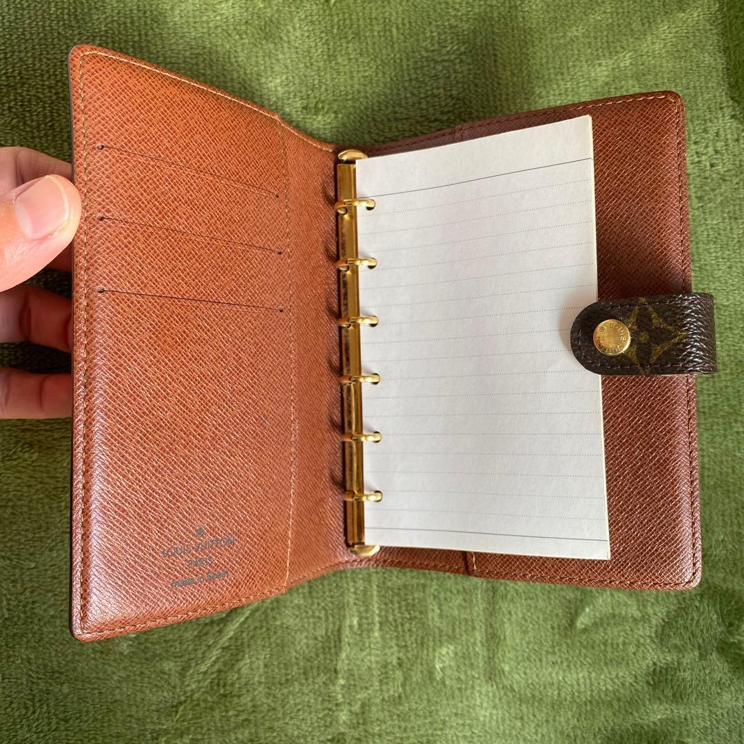 ルイヴィトン 手帳カバー モノグラム アジェンダPM R20005