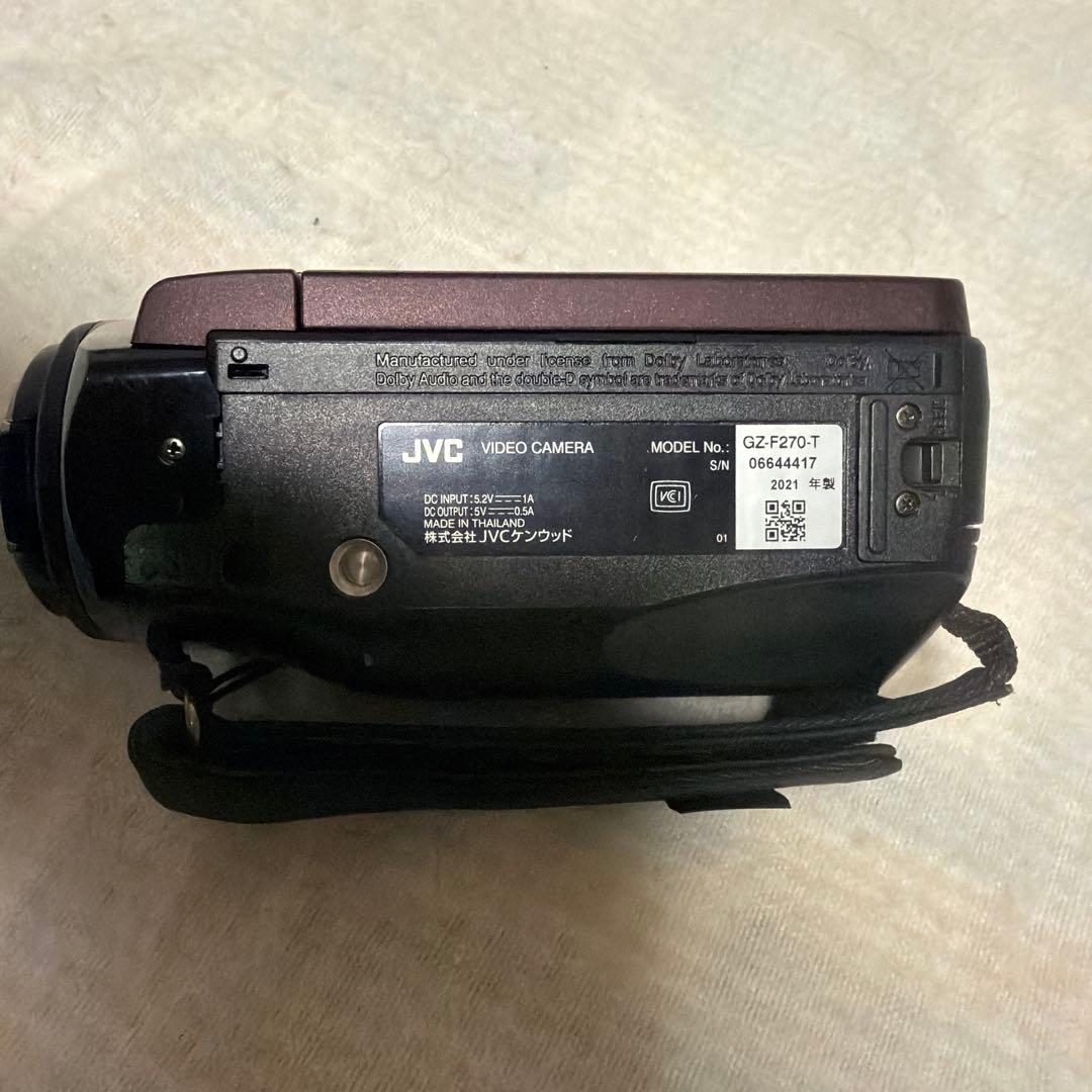 JVC Everio GZ-F270-T デジタルビデオカメラ