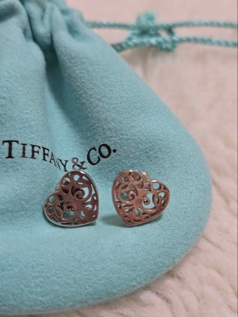 Tiffany & Co. ハート型ピアス