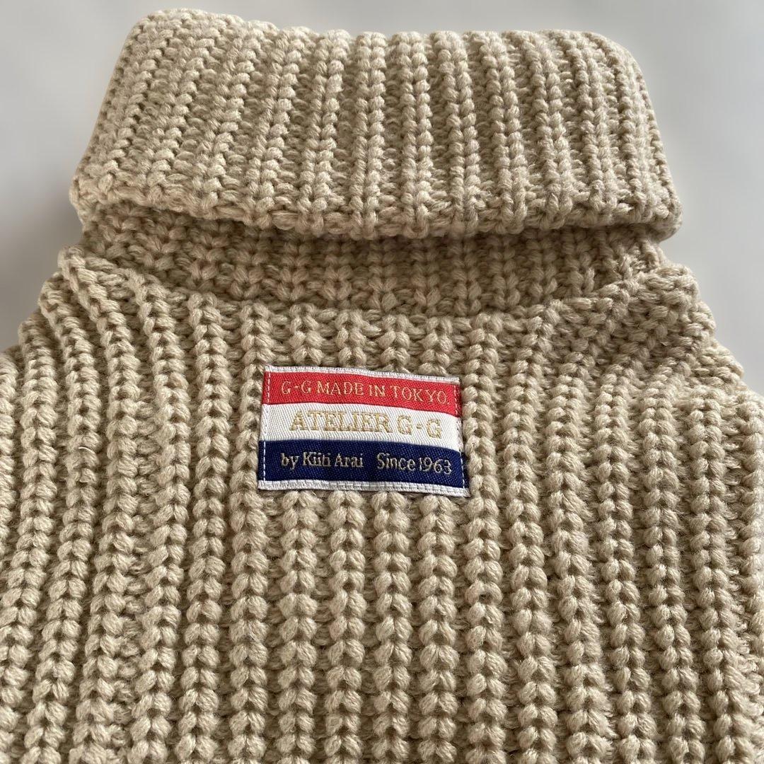 アトリエgg⭐︎ベージュニット