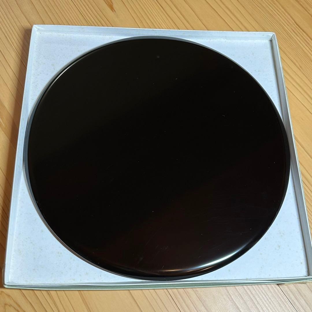 ★茶道具！真塗！三枚組敷板！丸蛤板・角蛤板・矢筈板！紙箱付！★