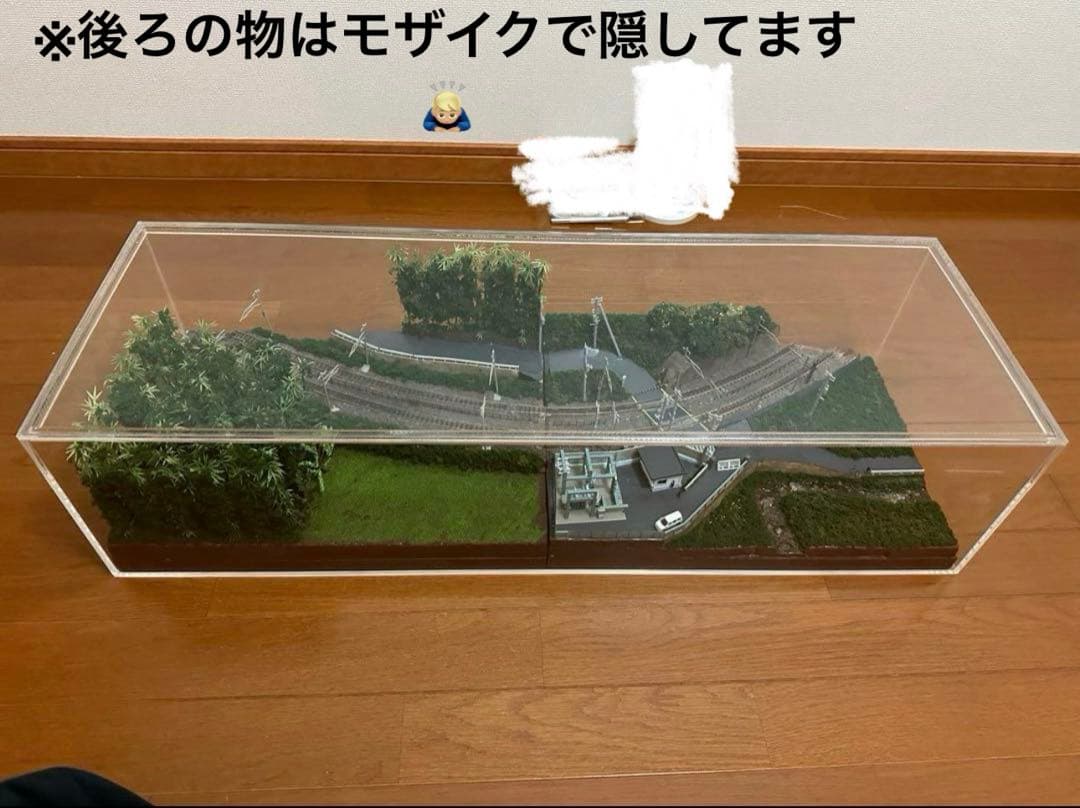 Nゲージ ジオラマ アクリル板ケース付き