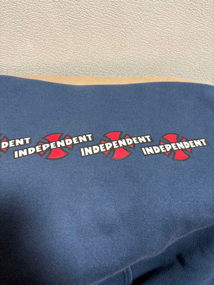 90s INDEPENDENT ネイビー パーカー