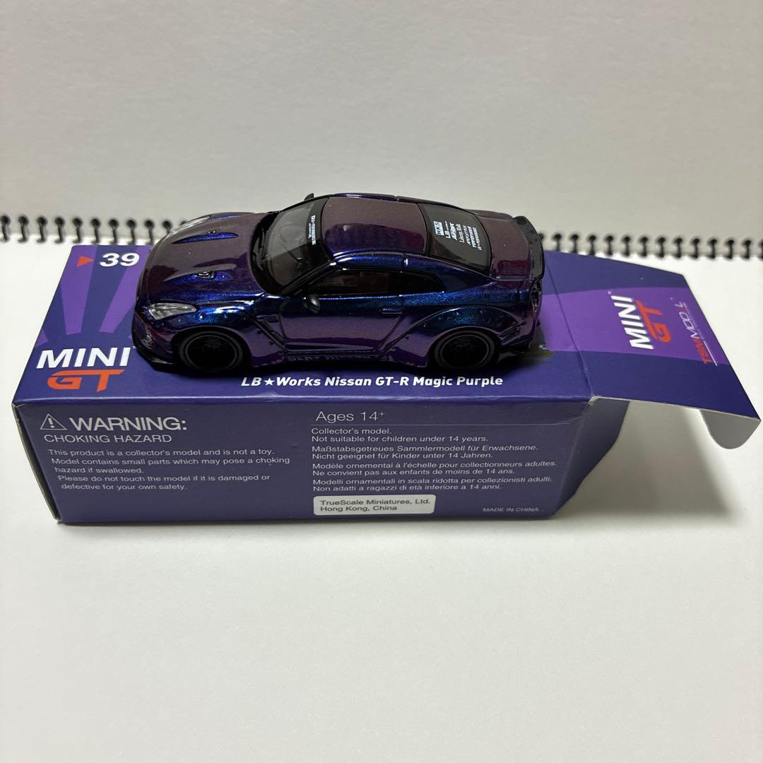 MINI GT リバティーウォーク　LBWK GT-R マジックパープル