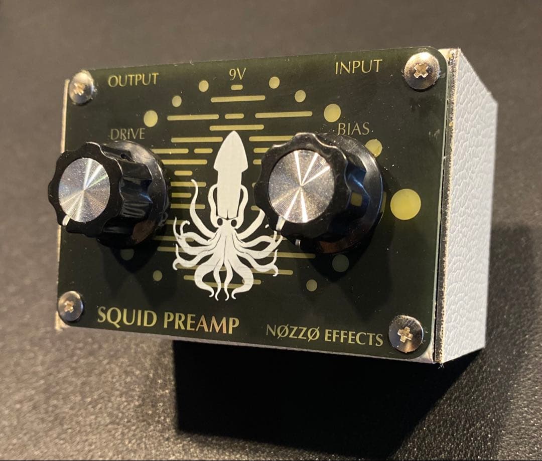 NOZZO EFFECTS Squid preamp mini ホワイト