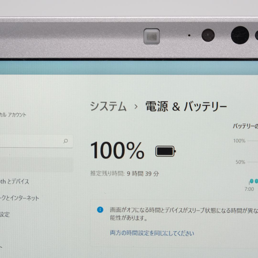 Panasonic CF-SV7 i5 SSD256GB 軽919g Win11