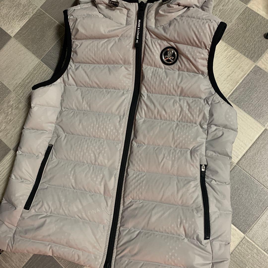 MARK&LONA／ダウンベスト　グレー　レディース