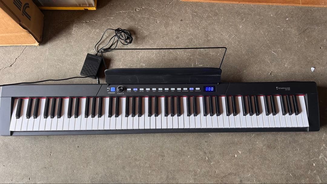 電子ピアノSTARFAVOR SEK-88A