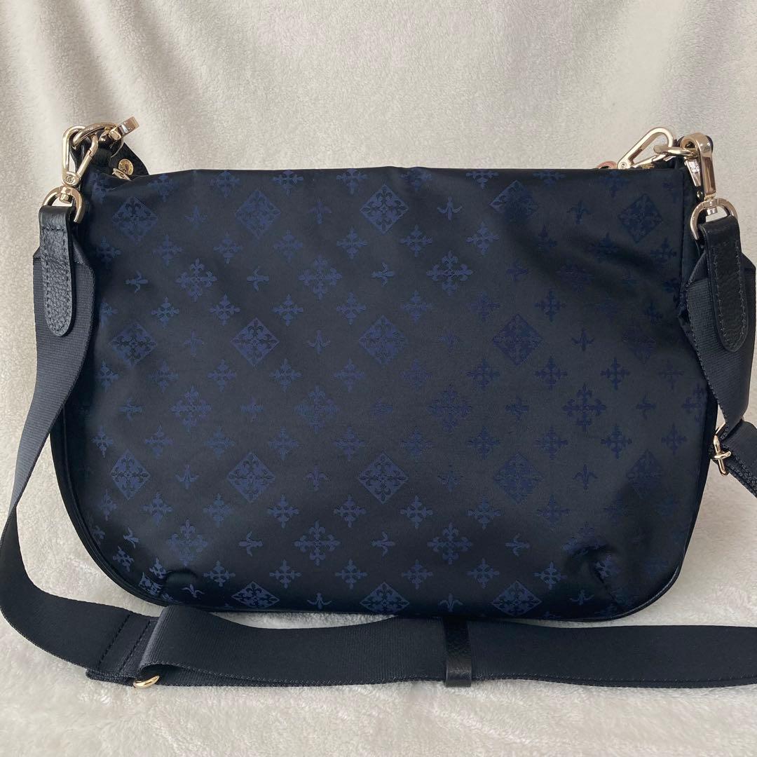 russet ラシット 2WAYショルダーバッグ ネイビー ブラック