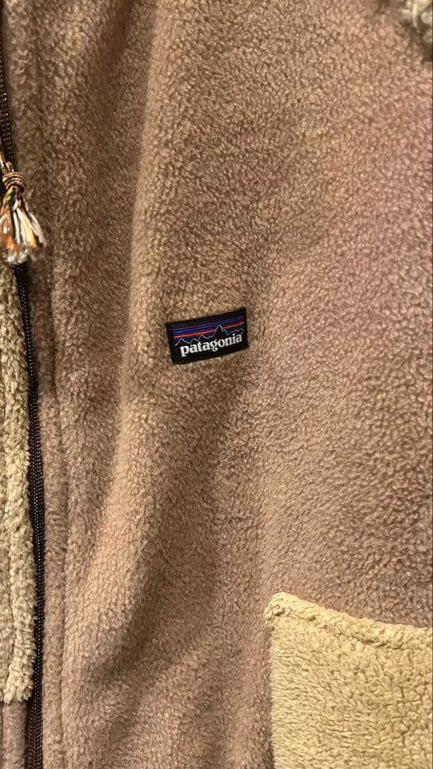 Patagonia giletリメイク　フリースジャケット　SILLAGE