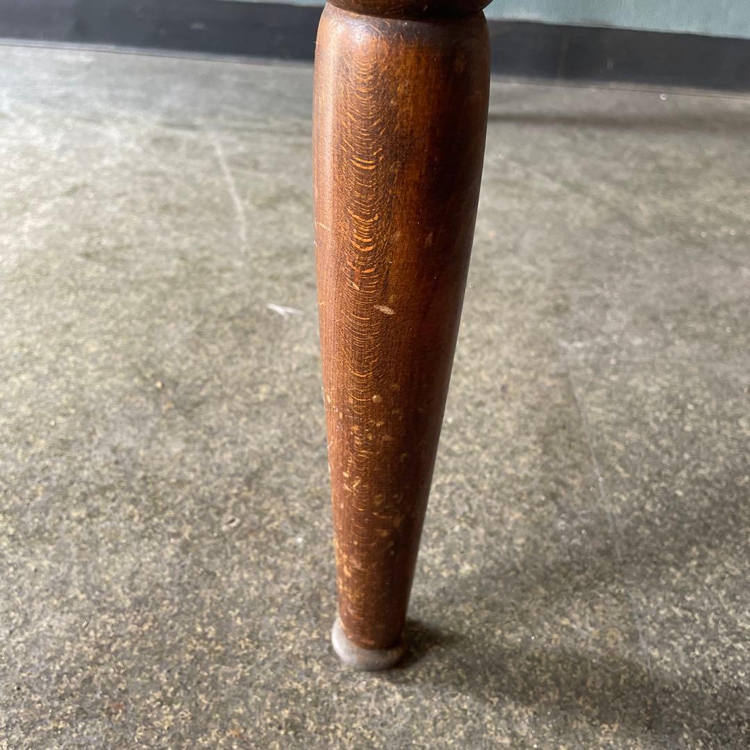 飛騨産業　キツツキ　赤ロゴ　ダイニングテーブル　昭和レトロ