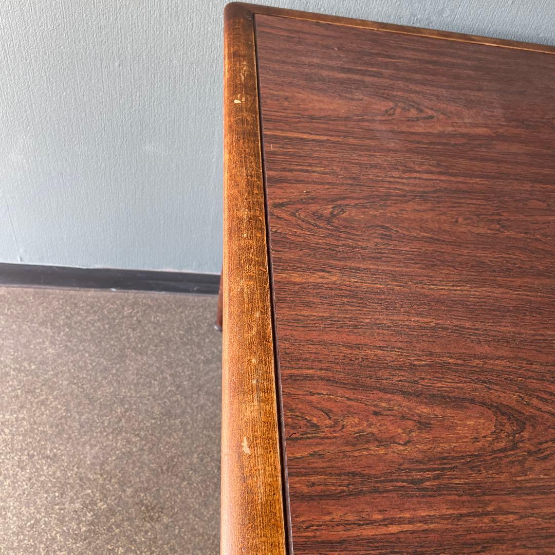 飛騨産業　キツツキ　赤ロゴ　ダイニングテーブル　昭和レトロ