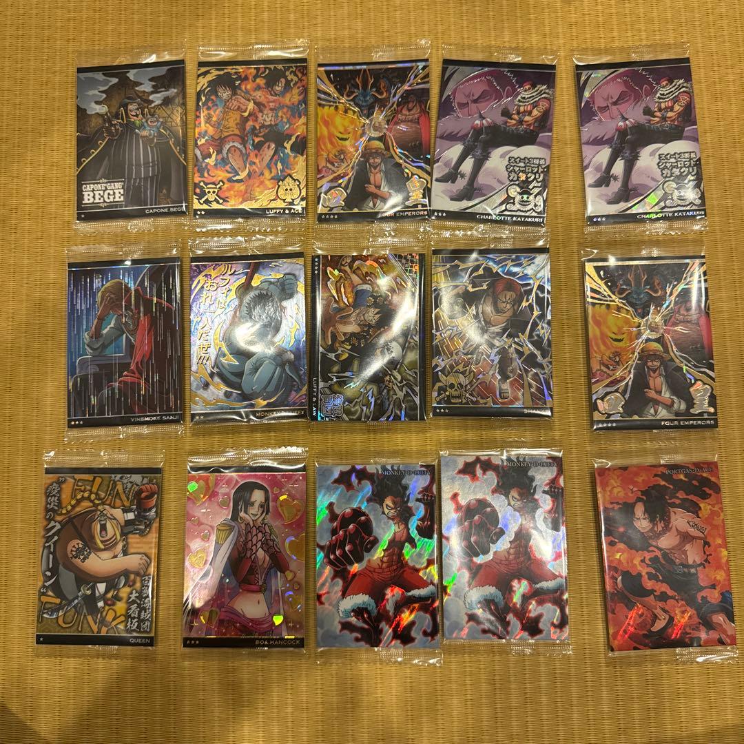 ワンピース カード、シールウエハースセット売り