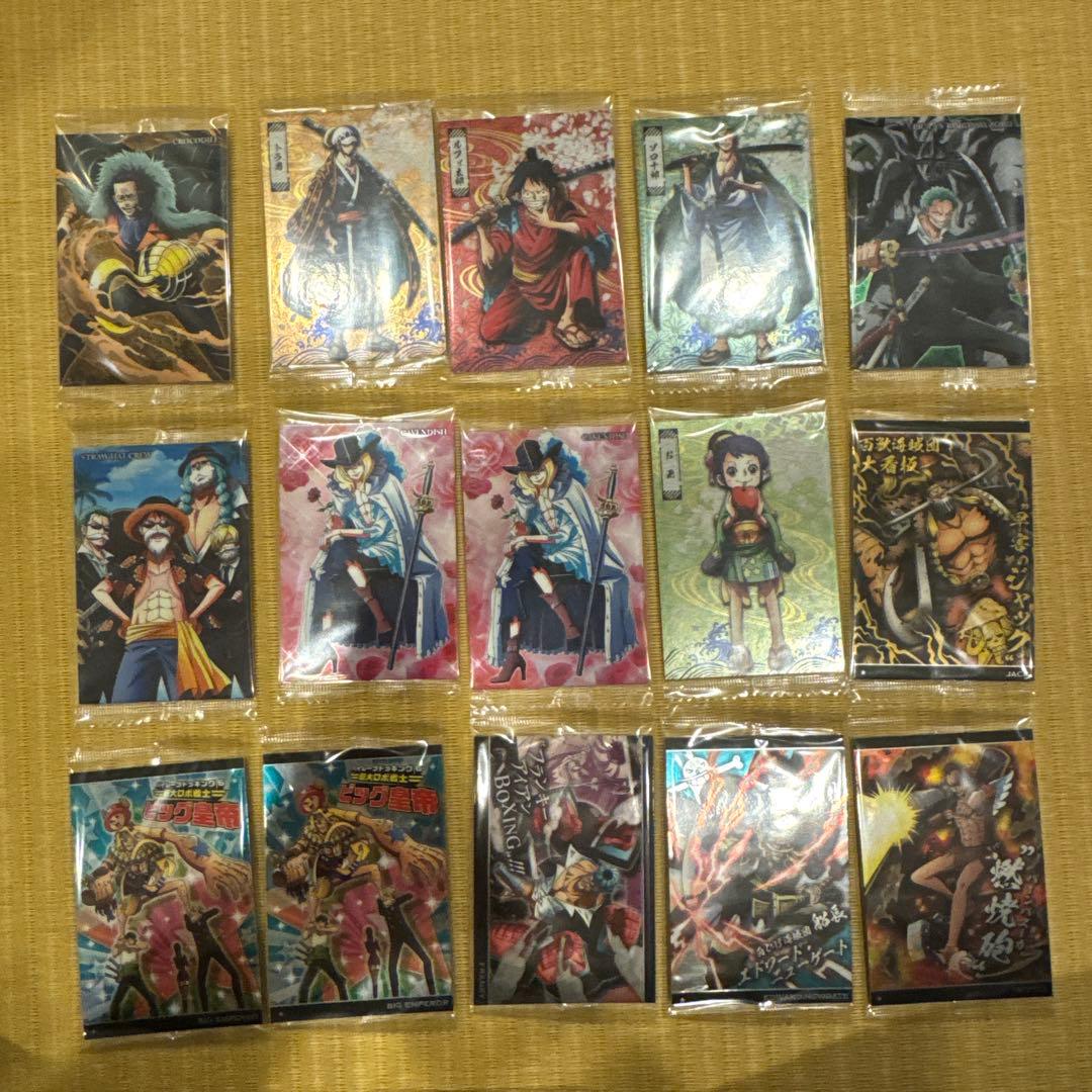 ワンピース カード、シールウエハースセット売り