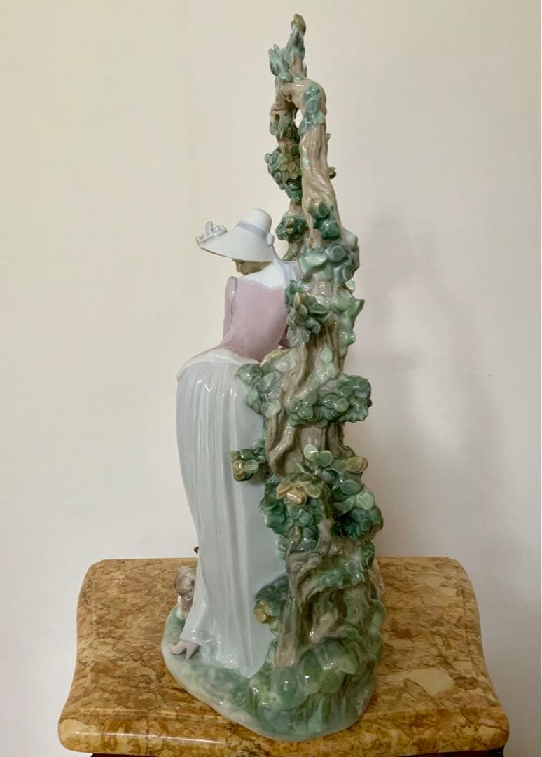 美品　ビンテージ　絶版　大型リヤドロ　LIADRO 『麗しのバレンシア』　犬