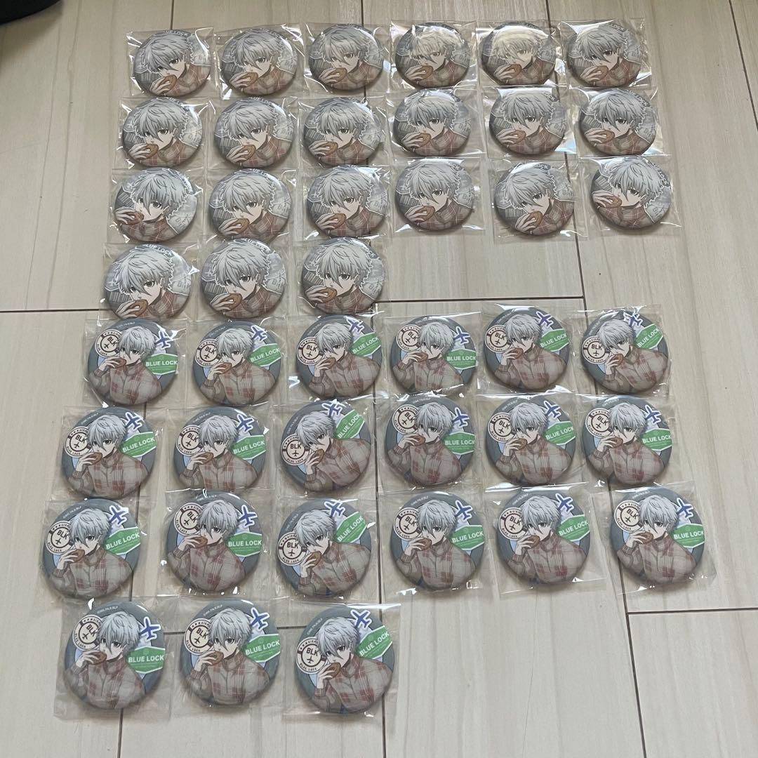 【ブルーロック】凪誠士郎 旅行 缶バッジ 42点 痛バ完成向け 同絵柄まとめ 凪