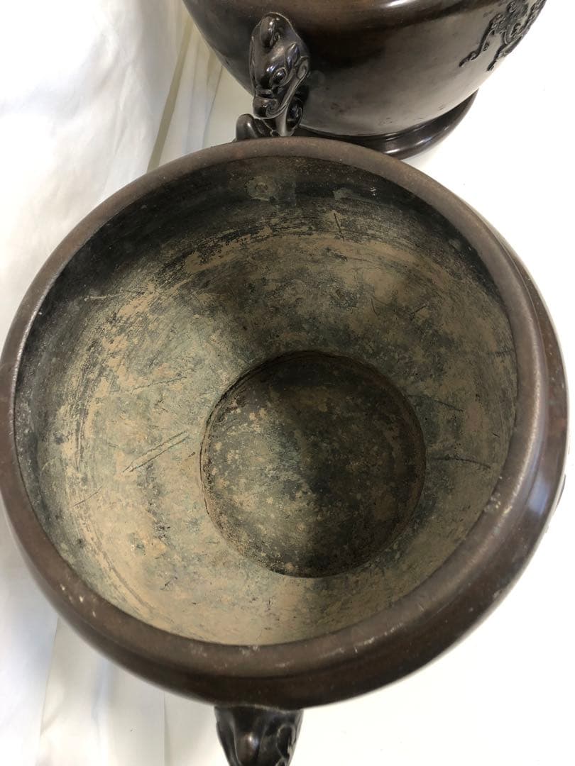 火鉢　金屋五郎三郎　箱付き　2個