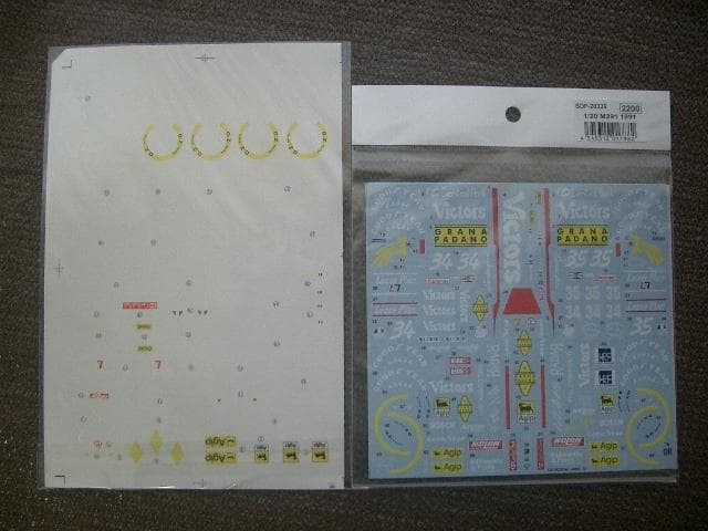 1/20 クラブＭ モデナランボルギーニ M291+スペアデカール付き