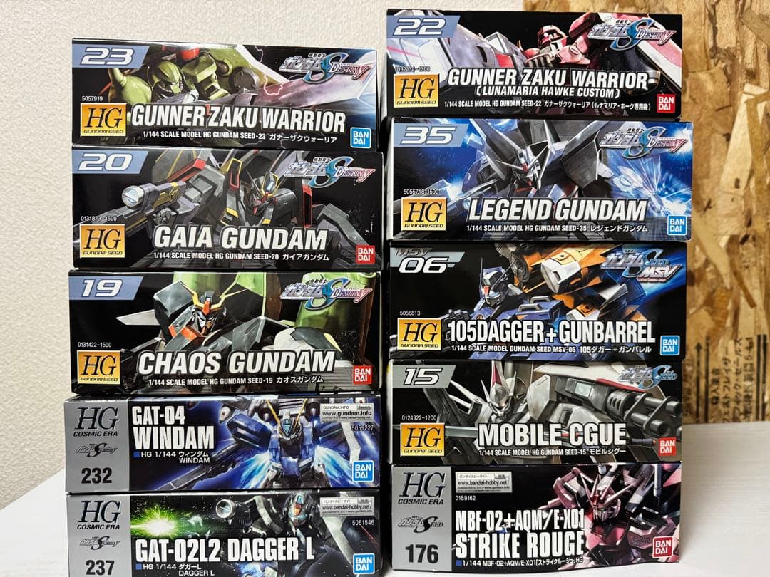 ガンプラまとめ売り10セット