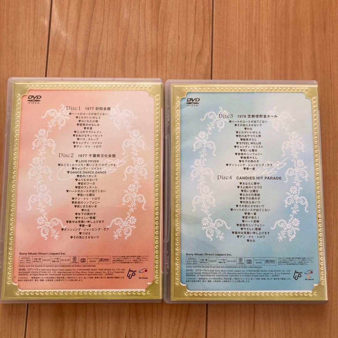 キャンディーズDVD BOXキャンディーズ・トレジャー〈完全生産限定盤・4枚組〉