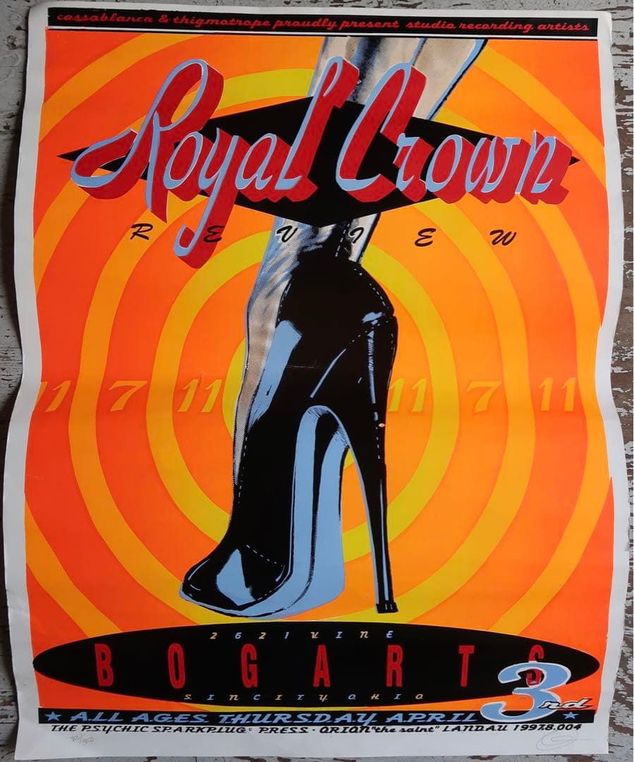 Crown Review ヴィンテージポスター