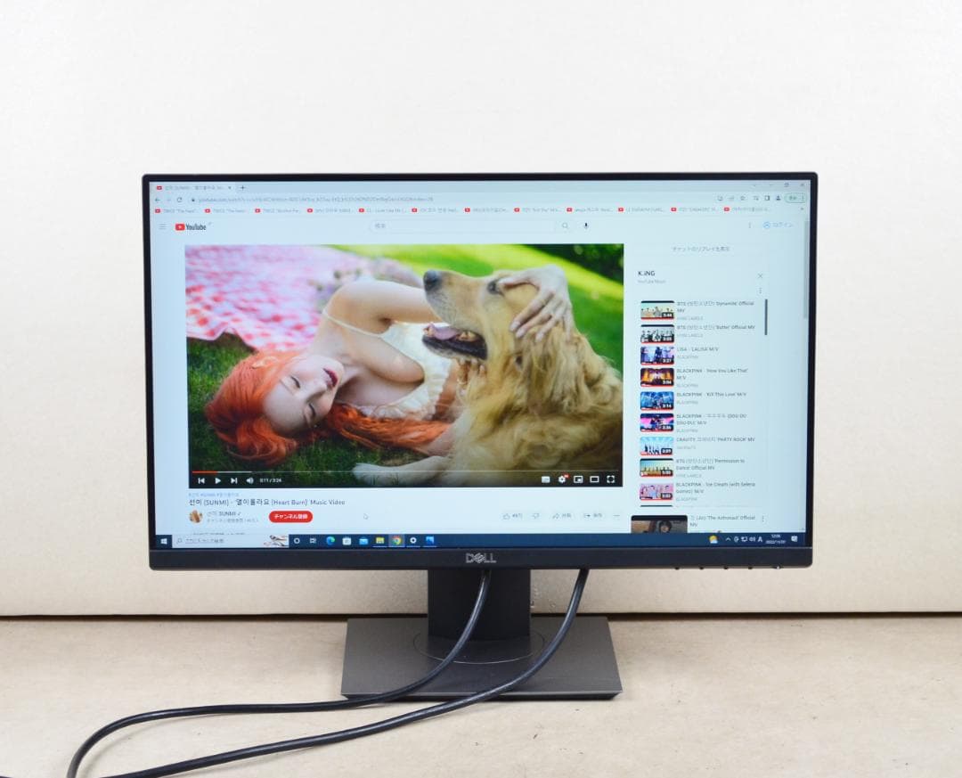 4台　超狭額　DELL　P2219H　21.5型　フルHD　HDMI　IPS