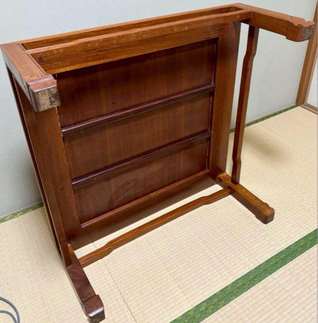 ヴィンテージ レトロ アンティーク 無垢材 テーブル 座卓 センターテーブル 木