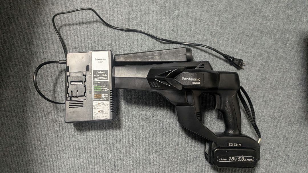 パナソニック ブロワー　純正バッテリー　純正充電器