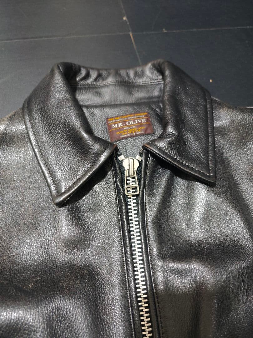 MR.OLIVE ミスターオリーブ レザージャケット Mサイズ