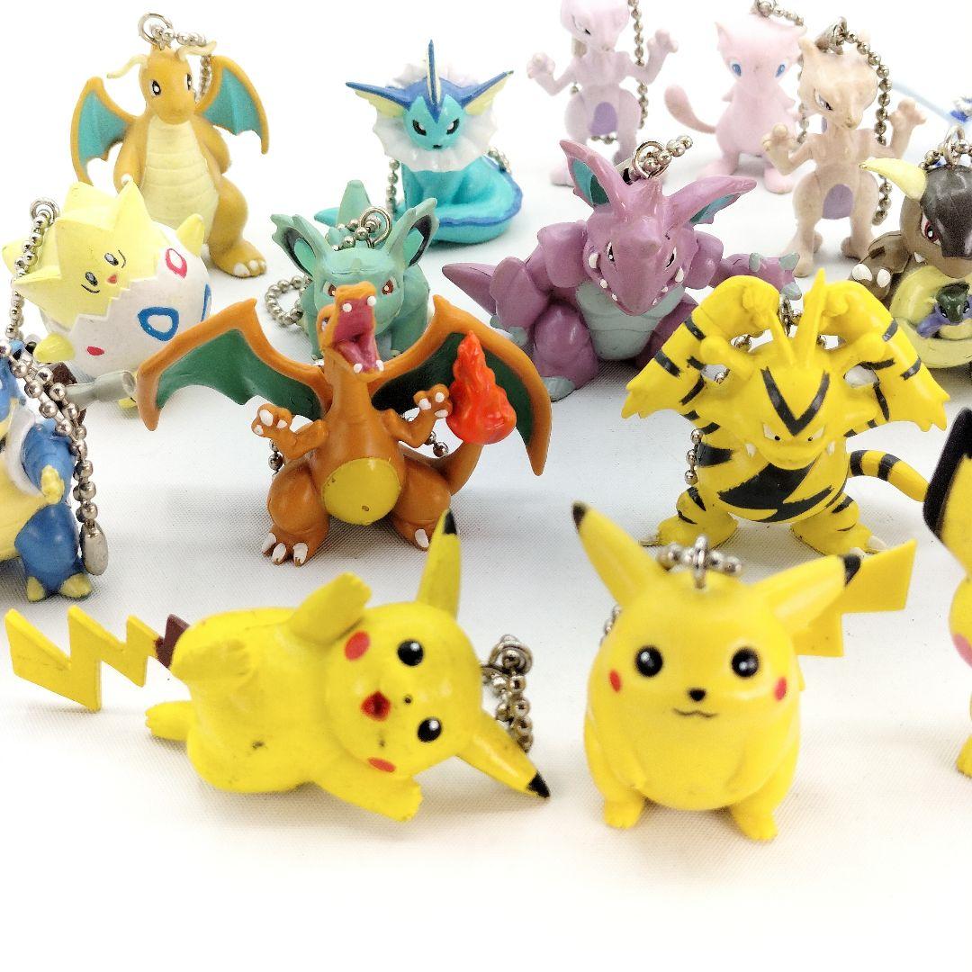 当時物 初代 ポケットモンスター キーホルダー フィギュア ポケモン セット