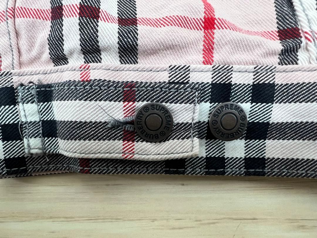 Supreme×BURBERRY LONDONENGLANDトラッカージャケット