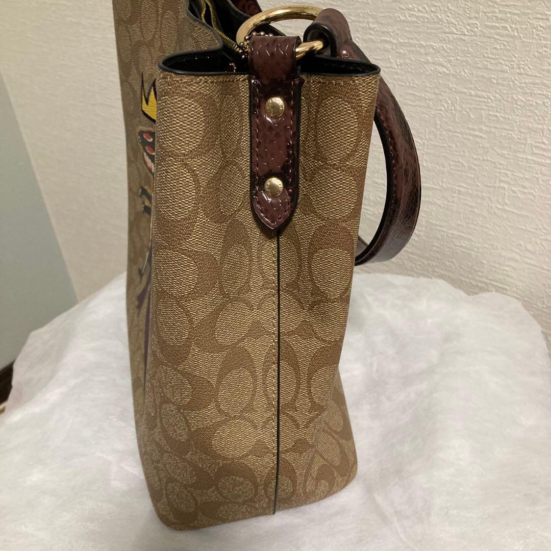 COACH バスキアコラボトートバッグ