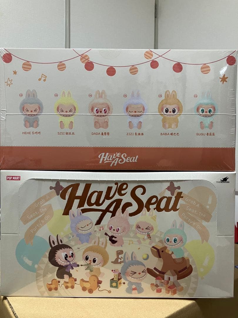 LABUBU THE MONSTERS Have A Seat ぬいぐるみ